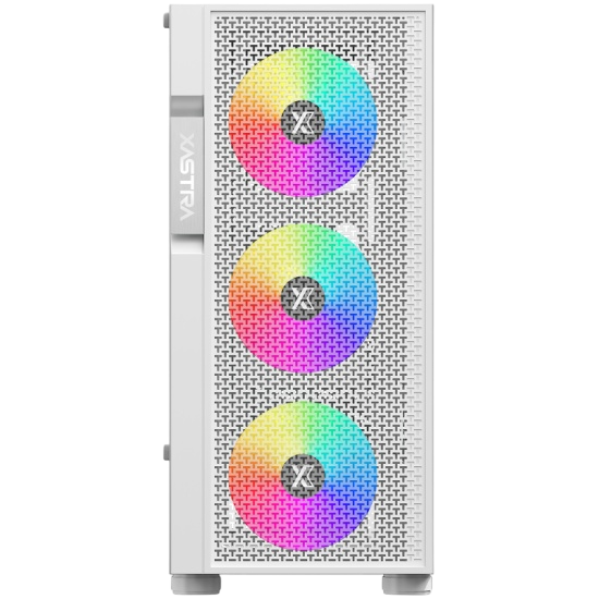 Компьютерный корпус XASTRA A302 4FRGB White (A302-WH-FC120FRGB-4F-GL)