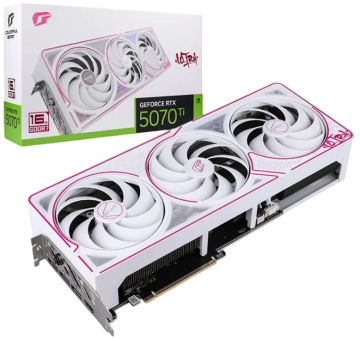 Видеокарта Colorful (RTX 5070 Ti Ultra W OC 16GB-V) GeForce RTX 5070 Ti 16GB ULTRA W 16GB-V OC