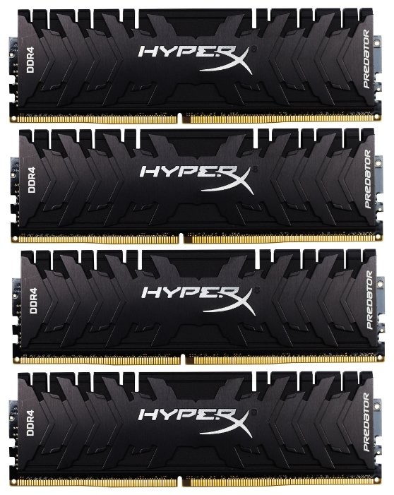 Оперативная память 32 Gb 3000 MHz Kingston HYPERX PREDATOR XMP Black (HX430C15PB3K4/32)