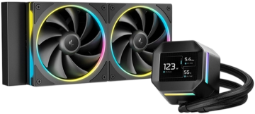 Система жидкостного охлаждения для процессора Deepcool LM240 ARGB Black