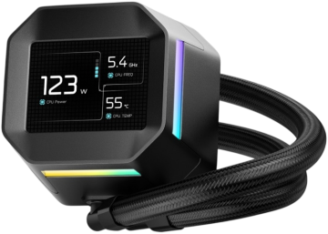 Система жидкостного охлаждения для процессора Deepcool LM240 ARGB Black