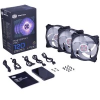 Комплект вентиляторов CoolerMaster MASTERFAN PRO 120 Air Pressure RGB 3 in 1 with RGB MFY-P2DC-153PC-R1