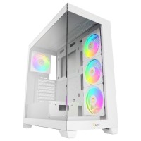 Компьютерный корпус Ocypus Gamma C72 WH TG ARGB White (Gamma-C72-W-HD400XX-GL)
