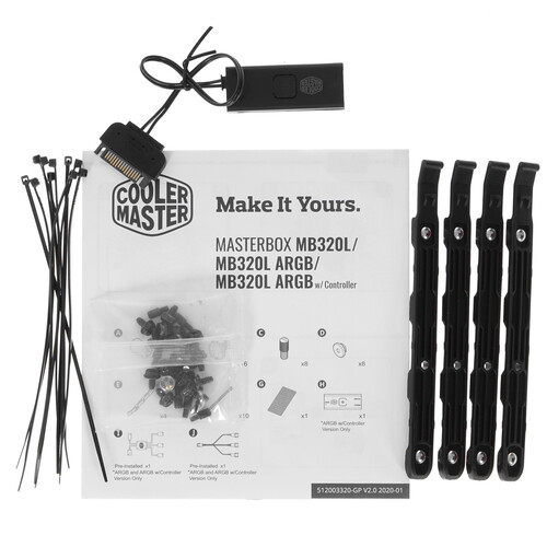 Компьютерный корпус CoolerMaster MasterBox MB320L ARGB MCB-B320L-KGNN-S02