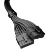 Кабель-переходник Be Quiet! 600W 12VHPWR CPH-6610, 1x12VHPWR, 600mm, black, BC072 (PCIe 5.0 Connector Cable Details)