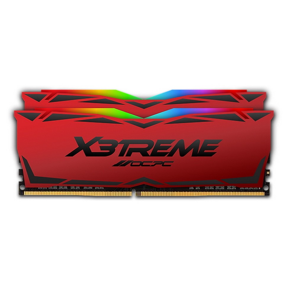Оперативная память 16 Gb 3600 MHz OCPC X3TREME RGB Red (MMX3A2K16GD436C18RE)
