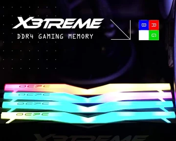 Оперативная память 16 Gb 3600 MHz OCPC X3TREME RGB Red (MMX3A2K16GD436C18RE)