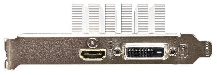 Видеокарта GIGABYTE (GV-N1030SL-2GL) GeForce GT 1030 1252MHz PCI-E 3.0 2048MB 6008MHz 64 bit DVI HDMI HDCP Silent Low Profile
