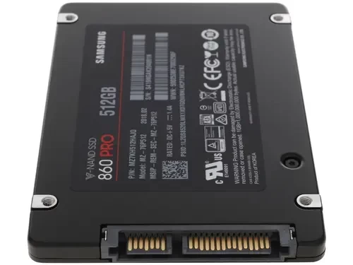 Твердотельный накопитель Samsung 512 Gb 860 PRO MZ-76P512BW