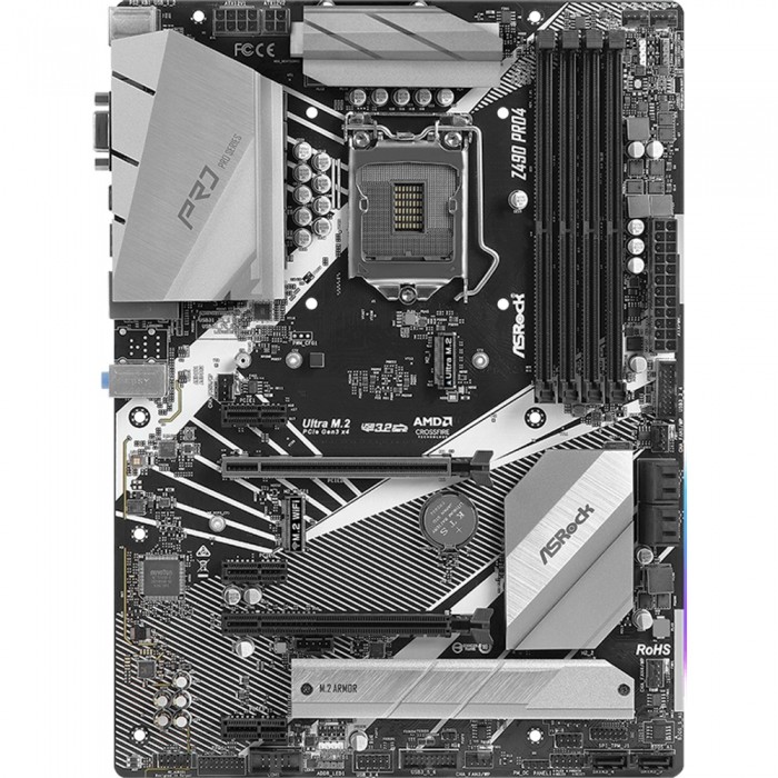 Материнская плата ASRock Z490 PRO4