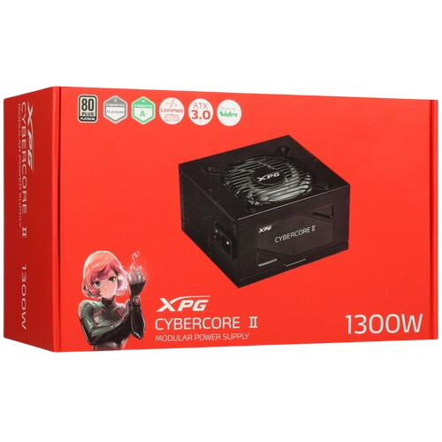 Блок питания ADATA XPG 1300W CYBERCORE II (CYBERCOREII1300P-BKCEU) 16 Pin (PCIe 5.0 Connector Cable Details)