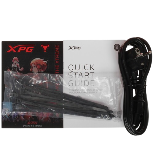 Блок питания ADATA XPG 1300W CYBERCORE II (CYBERCOREII1300P-BKCEU) 16 Pin (PCIe 5.0 Connector Cable Details)