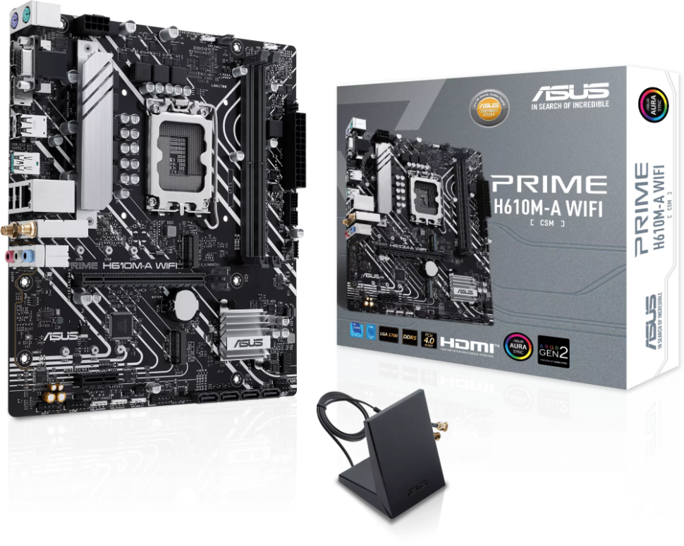 Материнская плата ASUS PRIME H610M-A WIFI 90MB1G00-M0EAY0