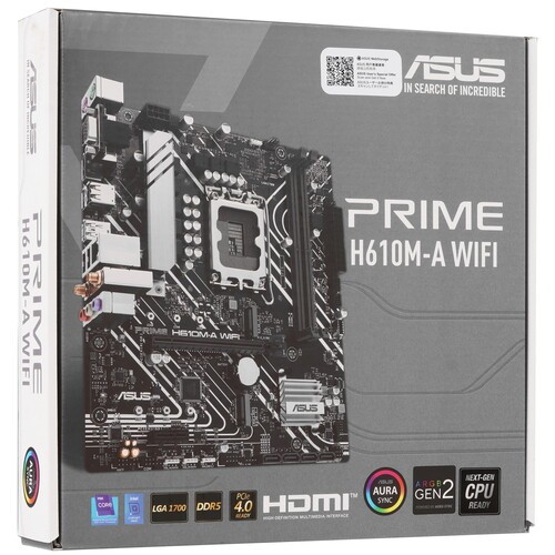 Материнская плата ASUS PRIME H610M-A WIFI 90MB1G00-M0EAY0