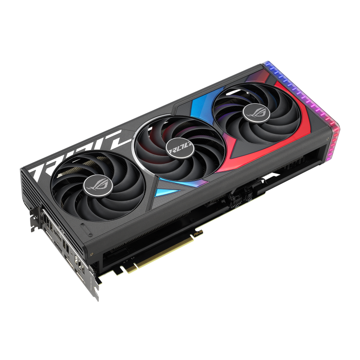 Видеокарта ASUS (ROG-STRIX-RTX4070TIS-O16G-GAMING) GeForce RTX 4070 TI SUPER 16GB ROG STRIX GAMING OC 90YV0KG0-M0NA00