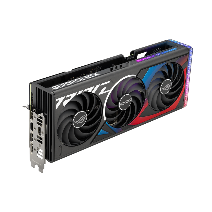 Видеокарта ASUS (ROG-STRIX-RTX4070TIS-O16G-GAMING) GeForce RTX 4070 TI SUPER 16GB ROG STRIX GAMING OC 90YV0KG0-M0NA00