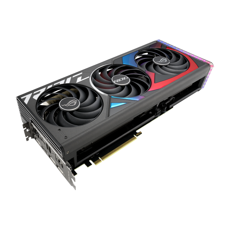 Видеокарта ASUS (ROG-STRIX-RTX4070TIS-O16G-GAMING) GeForce RTX 4070 TI SUPER 16GB ROG STRIX GAMING OC 90YV0KG0-M0NA00