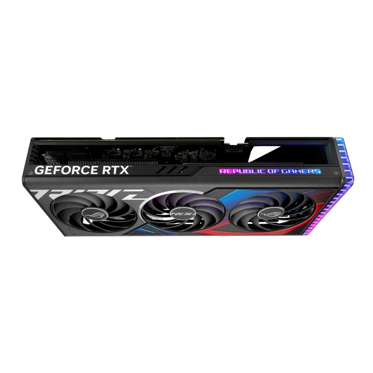 Видеокарта ASUS (ROG-STRIX-RTX4070TIS-O16G-GAMING) GeForce RTX 4070 TI SUPER 16GB ROG STRIX GAMING OC 90YV0KG0-M0NA00