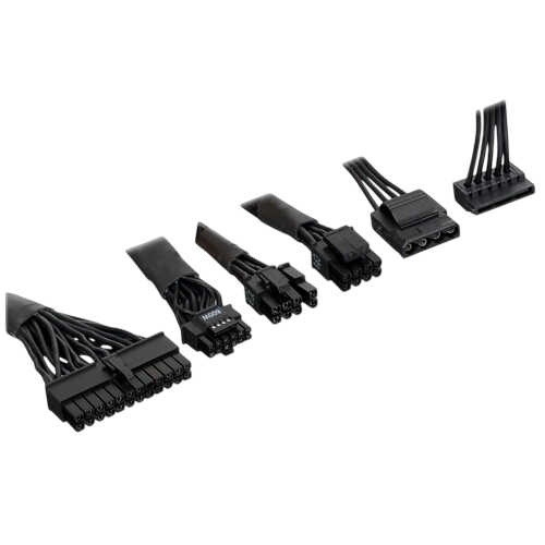 Блок питания ADATA XPG 750W CORE REACTOR II 750 (COREREACTORII750G-BKCEU) (PCIe 5.0 Connector Cable Details)