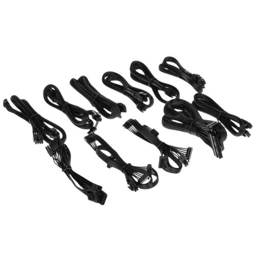 Блок питания ADATA XPG 750W CORE REACTOR II 750 (COREREACTORII750G-BKCEU) (PCIe 5.0 Connector Cable Details)