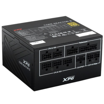 Блок питания ADATA XPG 750W CORE REACTOR II 750 (COREREACTORII750G-BKCEU) (PCIe 5.0 Connector Cable Details)