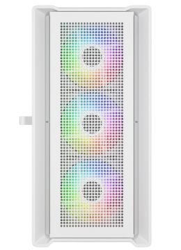 Компьютерный корпус Powercase ALISIO Micro X4W V2 TG ARGB White (CAMCXW-A4)