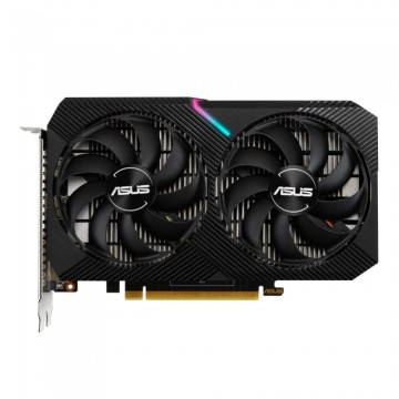 Видеокарта ASUS (DUAL-GTX1650-O4GD6-MINI) GeForce GTX 1650 4GB DUAL OC Mini