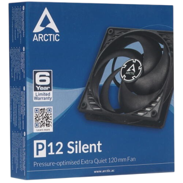 Вентилятор для корпуса Arctic Cooling P12 Silent (black/black) ACFAN00130A