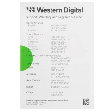 Твердотельный накопитель Western Digital 500 Gb Green (WDS500G2G0C)