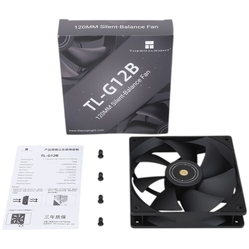 Вентилятор для корпуса Thermalright TL-G12B (TRTLG12B)