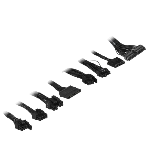 Блок питания Chieftec 750W Atmos Black (CPX-750FC) 16 Pin (PCIe 5.0 Connector Cable Details)