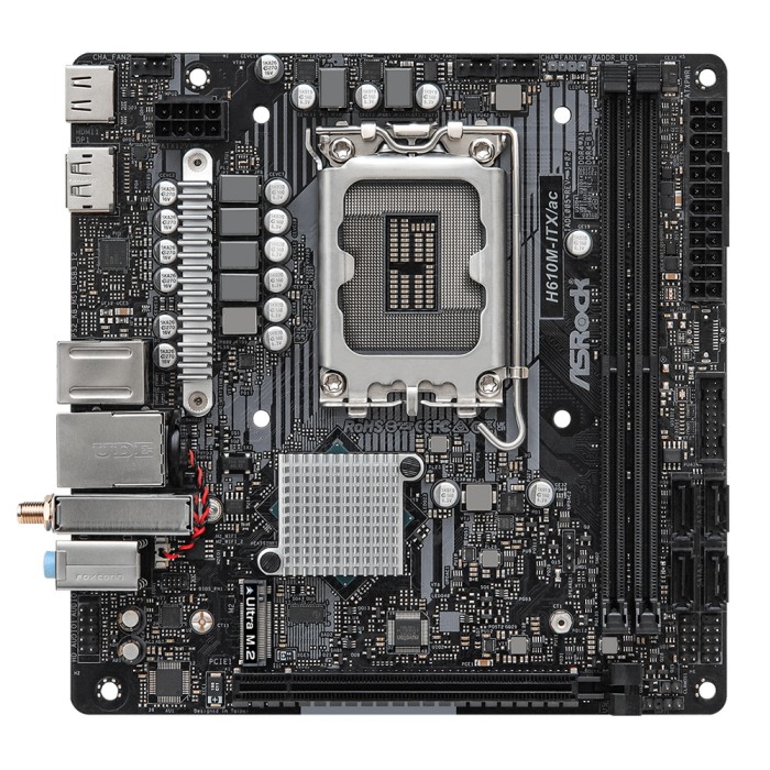 Материнская плата ASRock H610M-ITX/AC WiFi