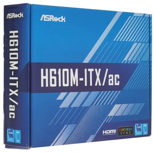 Материнская плата ASRock H610M-ITX/AC WiFi