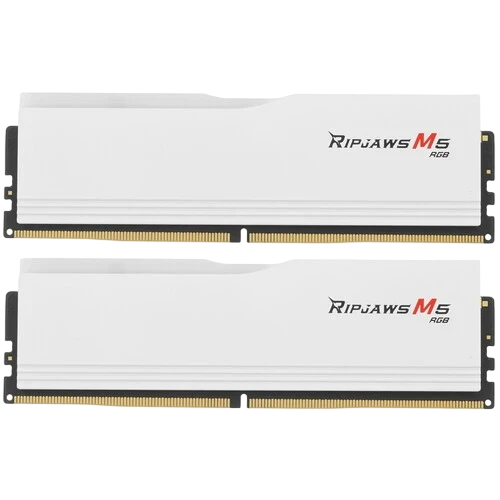 Оперативная память 32 Gb 6400 MHz G.Skill RIPJAWS M5 RGB White (F5-6400J3239G16GX2-RM5RW)