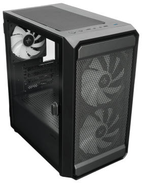 Компьютерный корпус XASTRA A303M 3ARGB Black (A303M-2FC14A-1FC12A-D)