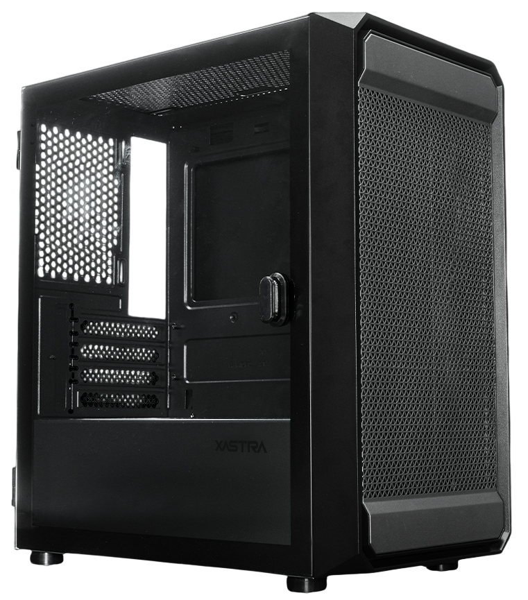 Компьютерный корпус XASTRA A303M 3ARGB Black (A303M-2FC14A-1FC12A-D)