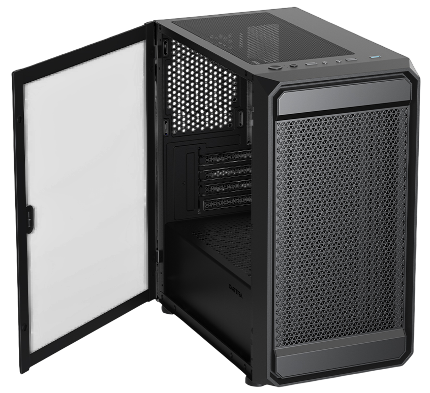 Компьютерный корпус XASTRA A303M 3ARGB Black (A303M-2FC14A-1FC12A-D)