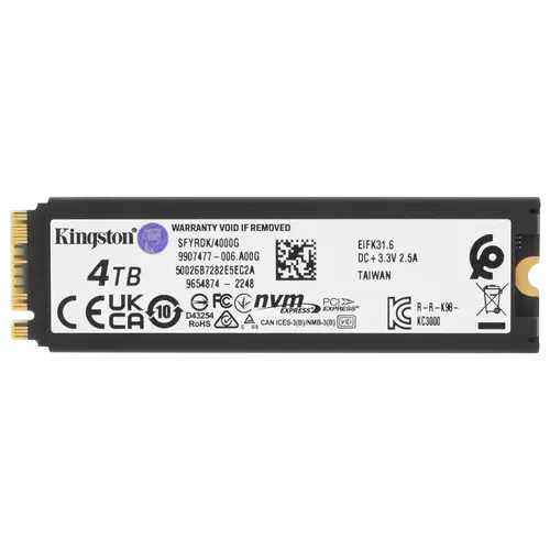 Твердотельный накопитель Kingston 4000 Gb (SFYRDK/4000G)