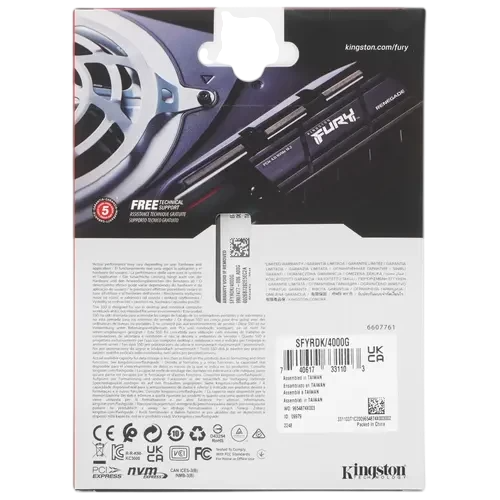 Твердотельный накопитель Kingston 4000 Gb (SFYRDK/4000G)