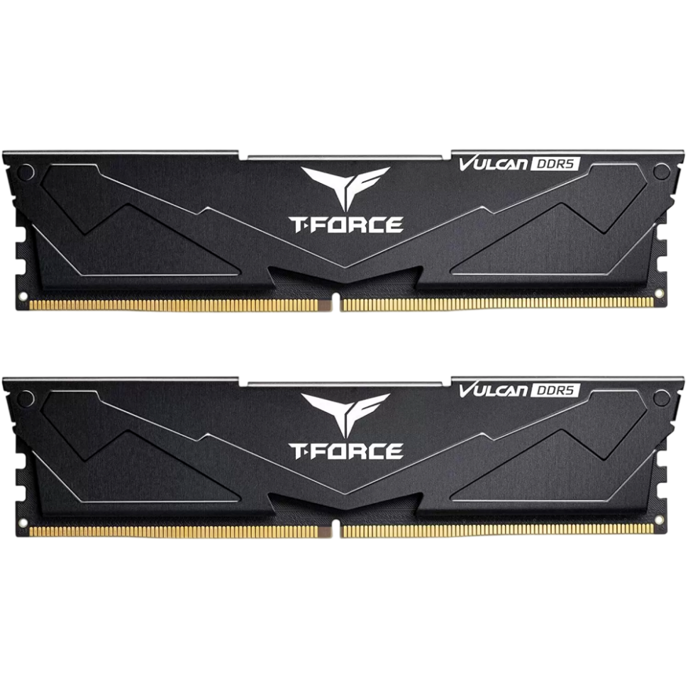 Оперативная память 32 Gb 6000 MHz Team Group T-FORCE VULCAN Black (FLBD532G6000HC38ADC01)