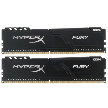 Оперативная память 16 Gb 3200 MHz Kingston HYPERX FURY Black (HX432C16FB3K2/16)