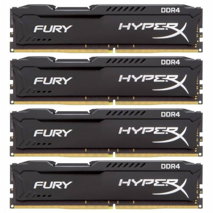 Оперативная память 32 Gb 3466 MHz Kingston HYPERX FURY (HX434C16FB3K4/32)