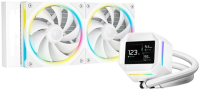 Система жидкостного охлаждения для процессора Deepcool LM240 WH ARGB White