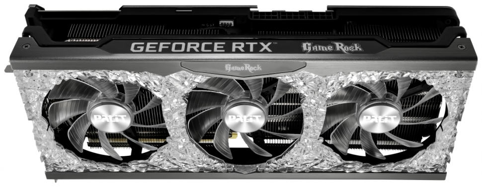 Видеокарта Palit (NED3080H19IA-1020G) GeForce RTX 3080 10GB GAMEROCK OC