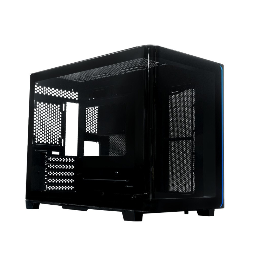 Компьютерный корпус XASTRA QR600 0F-UC LED Strip Black (QR600-0F-UC-L)