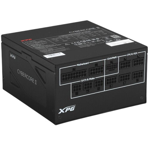 Блок питания ADATA XPG 1000W CYBERCORE II (CYBERCOREII1000P-BKCEU) 16 Pin (PCIe 5.0 Connector Cable Details)