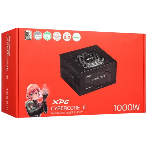 Блок питания ADATA XPG 1000W CYBERCORE II (CYBERCOREII1000P-BKCEU) 16 Pin (PCIe 5.0 Connector Cable Details)