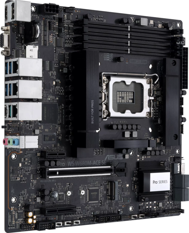 Материнская плата ASUS PRO WS W680M-ACE SE 90MB1FA0-M0EAY0