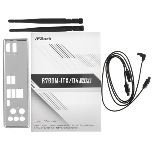 Материнская плата ASRock B760M-ITX/D4 WIFI