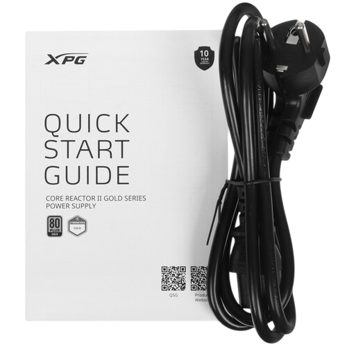 Блок питания ADATA XPG 1000W CORE REACTOR II 1000 (COREREACTORII1000G-BKCEU) 16 Pin (PCIe 5.0 Connector Cable Details)